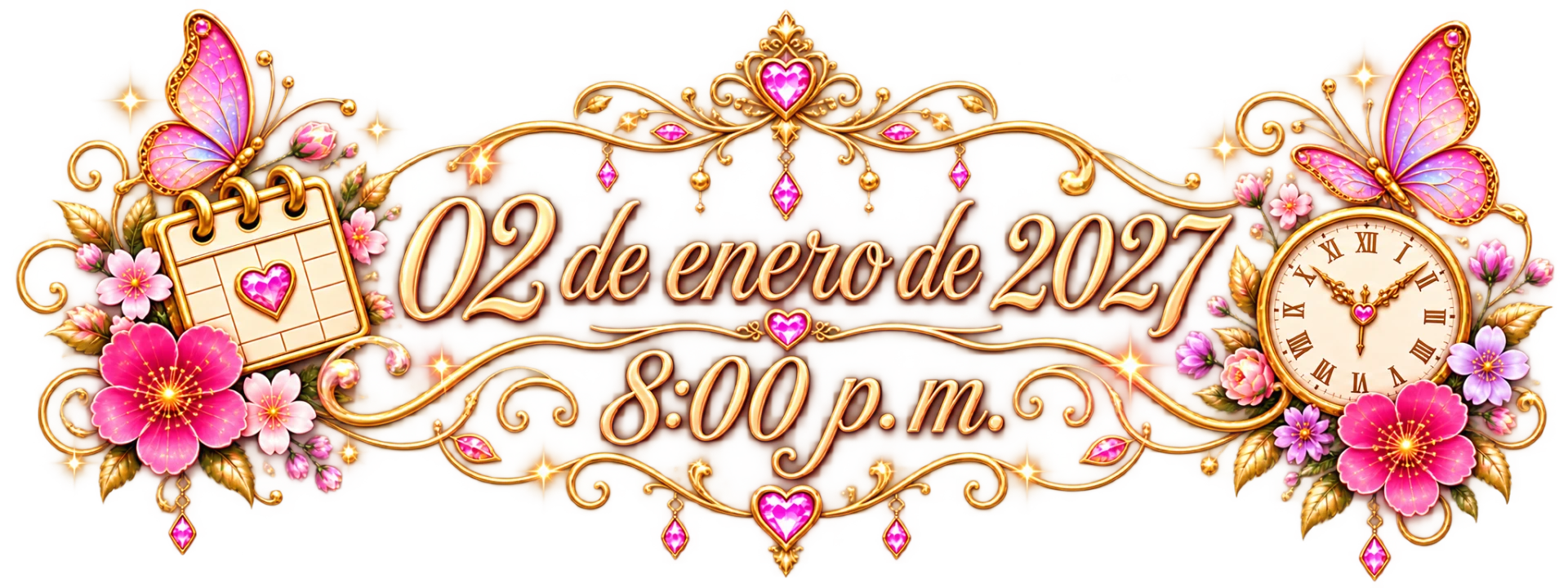 02 de enero de 2027, 8:00 p. m.